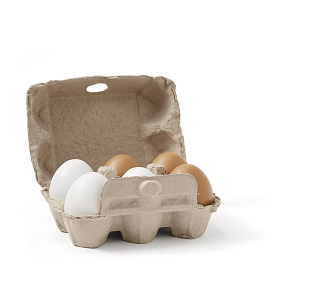 Набор игрушечных яиц в лотке Kid's Concept, серия "Kid’s Hub"